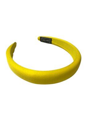 Yellow Handmade Padded Cushion Fashion Headband Hair Accessory